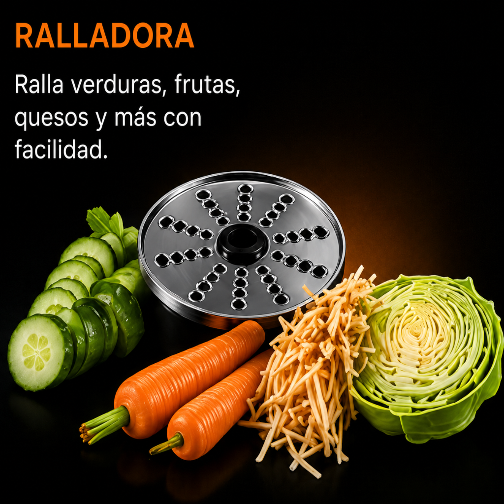 Batidora de Inmersion Trillium 6 en 1 de 1100 W