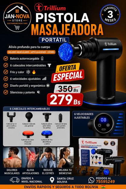 Masajeadora Profesional Portatil
