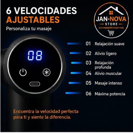 Masajeadora Profesional Portatil